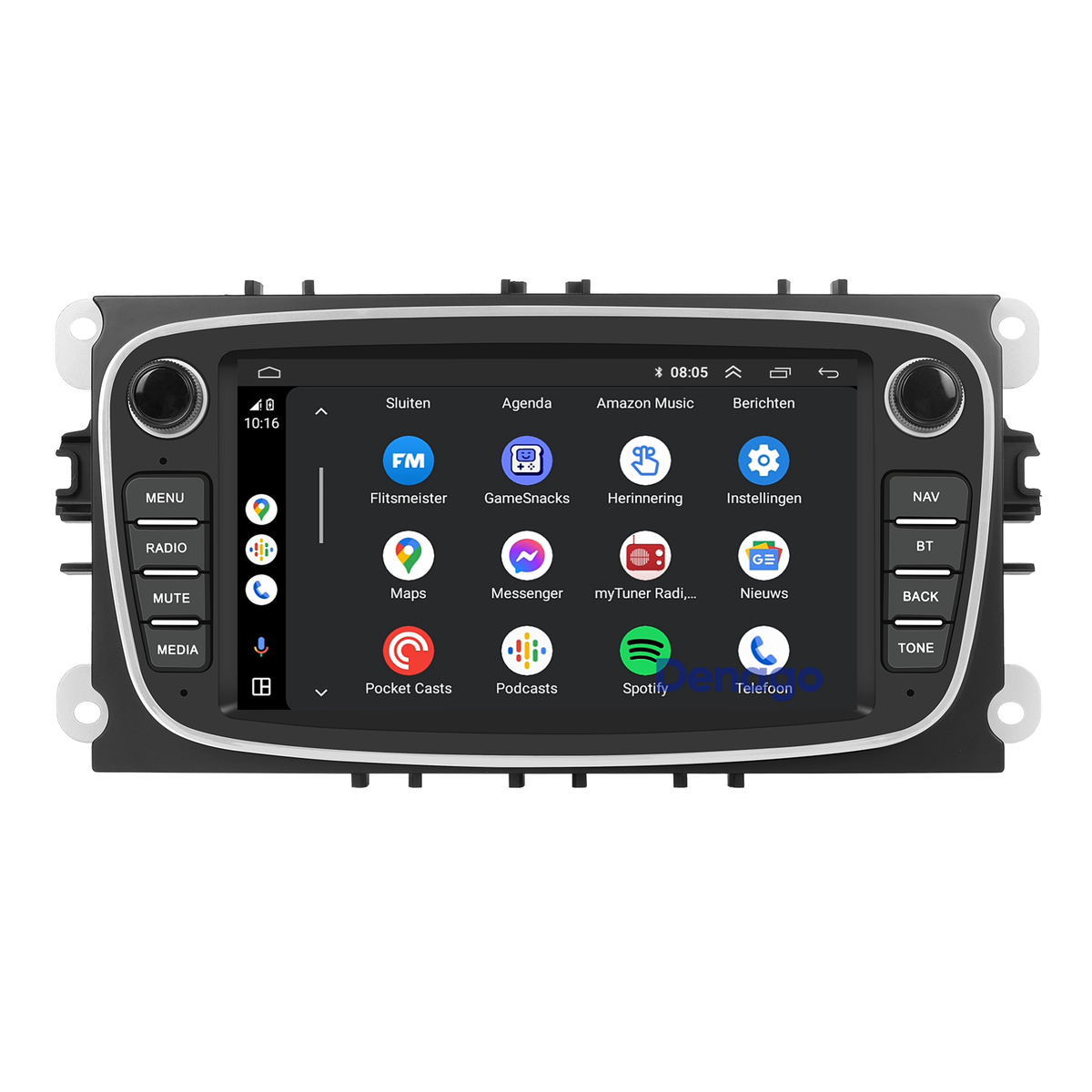 Denago DNG-67 multimediasysteem voor Ford Focus 2, Galaxy 2, Mondeo en meer (2007–2014), afbeelding 8