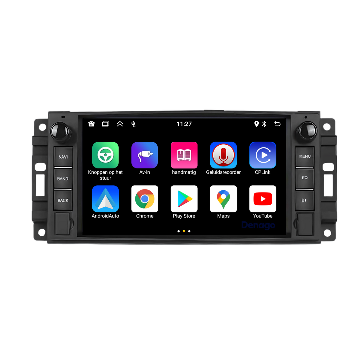 Denago DNG-2706 multimediasysteem voor Jeep Commander, Compass, Grand Cherokee en meer (2007–2018), afbeelding 5