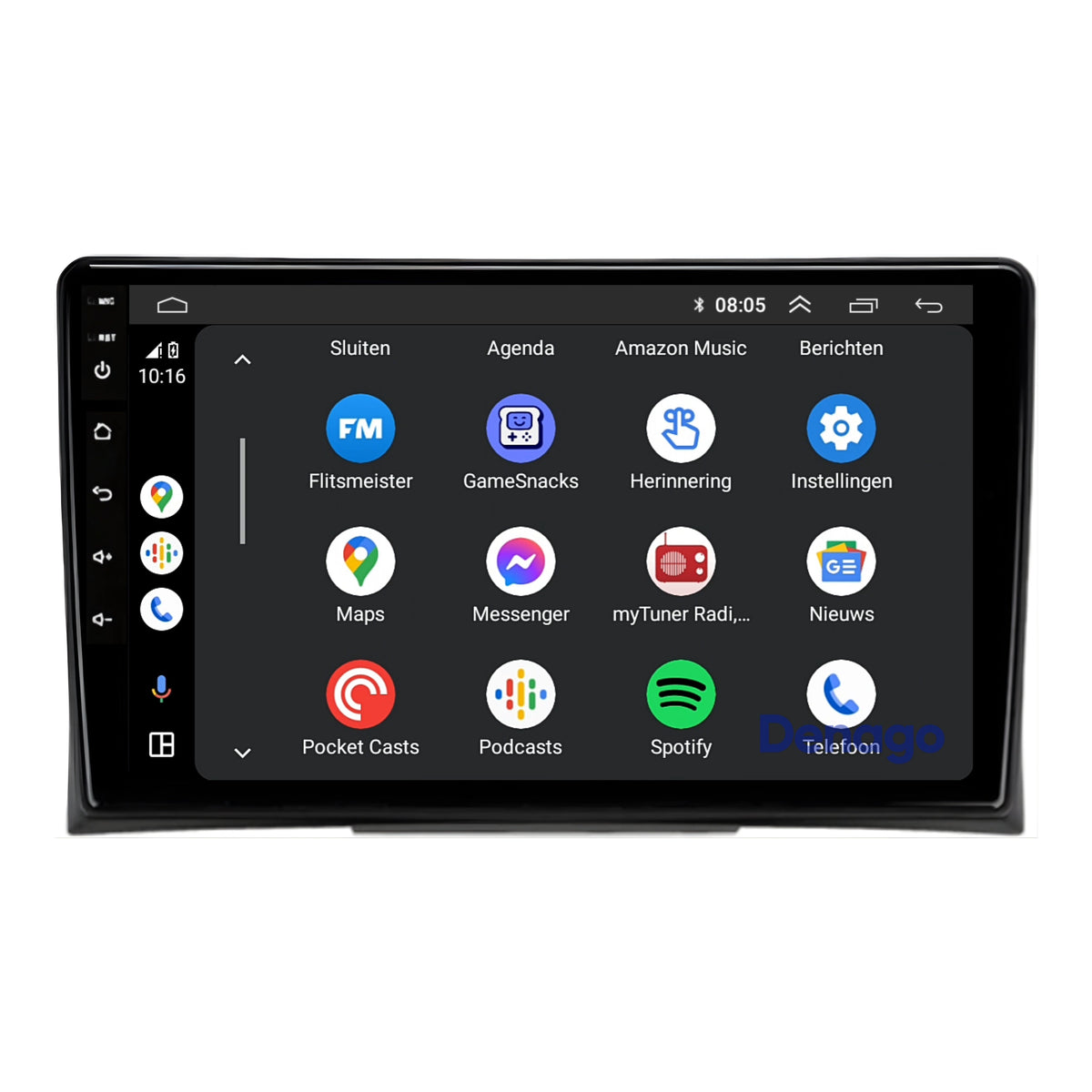 Denago DNG-A272 multimediasysteem voor Volkswagen California, Multivan en Transporter T5 (2004–2014), afbeelding 5
