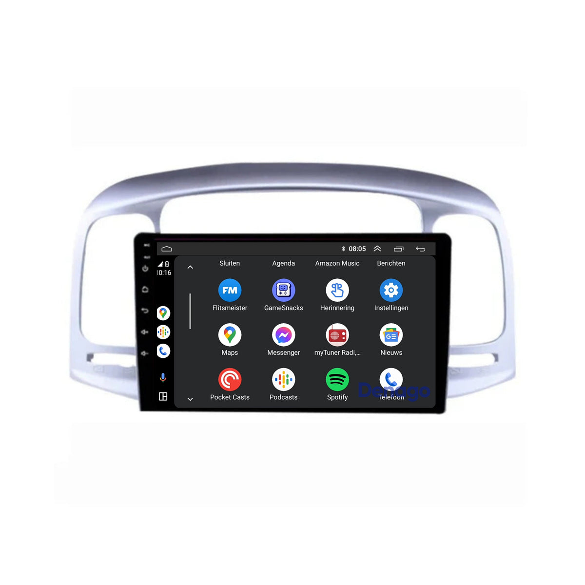 Denago DNG-A174 multimediasysteem voor Hyundai Accent (2007–2011), afbeelding 5