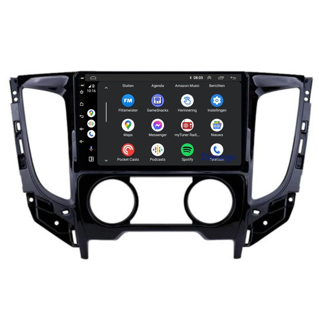 Denago DNG-A185 multimediasysteem voor Mitsubishi L200 (2016), afbeelding 5