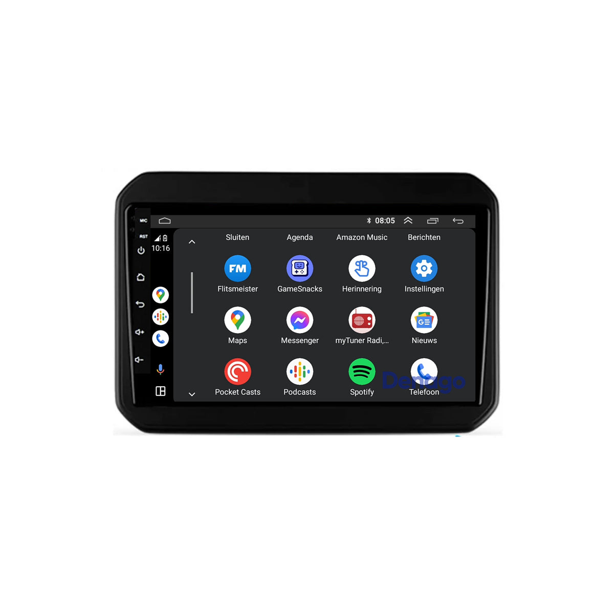 Denago DNG-A158 multimediasysteem voor Suzuki Ignis (2016–2020), afbeelding 5