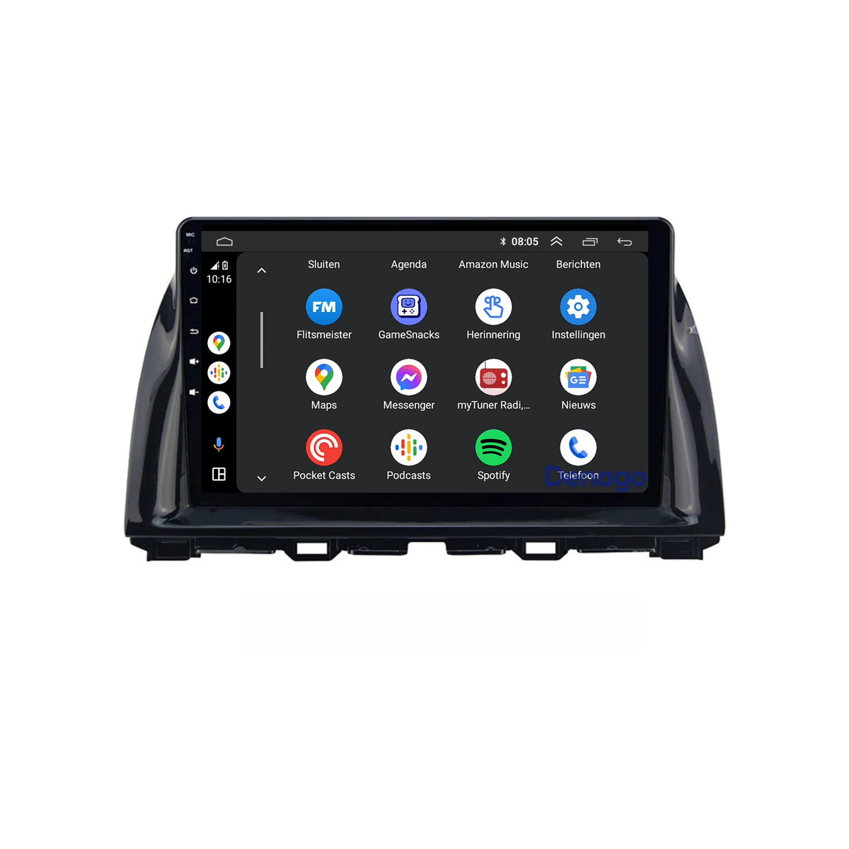 Denago DNG-A345 multimediasysteem voor Mazda CX-5 (2012–2016), afbeelding 5