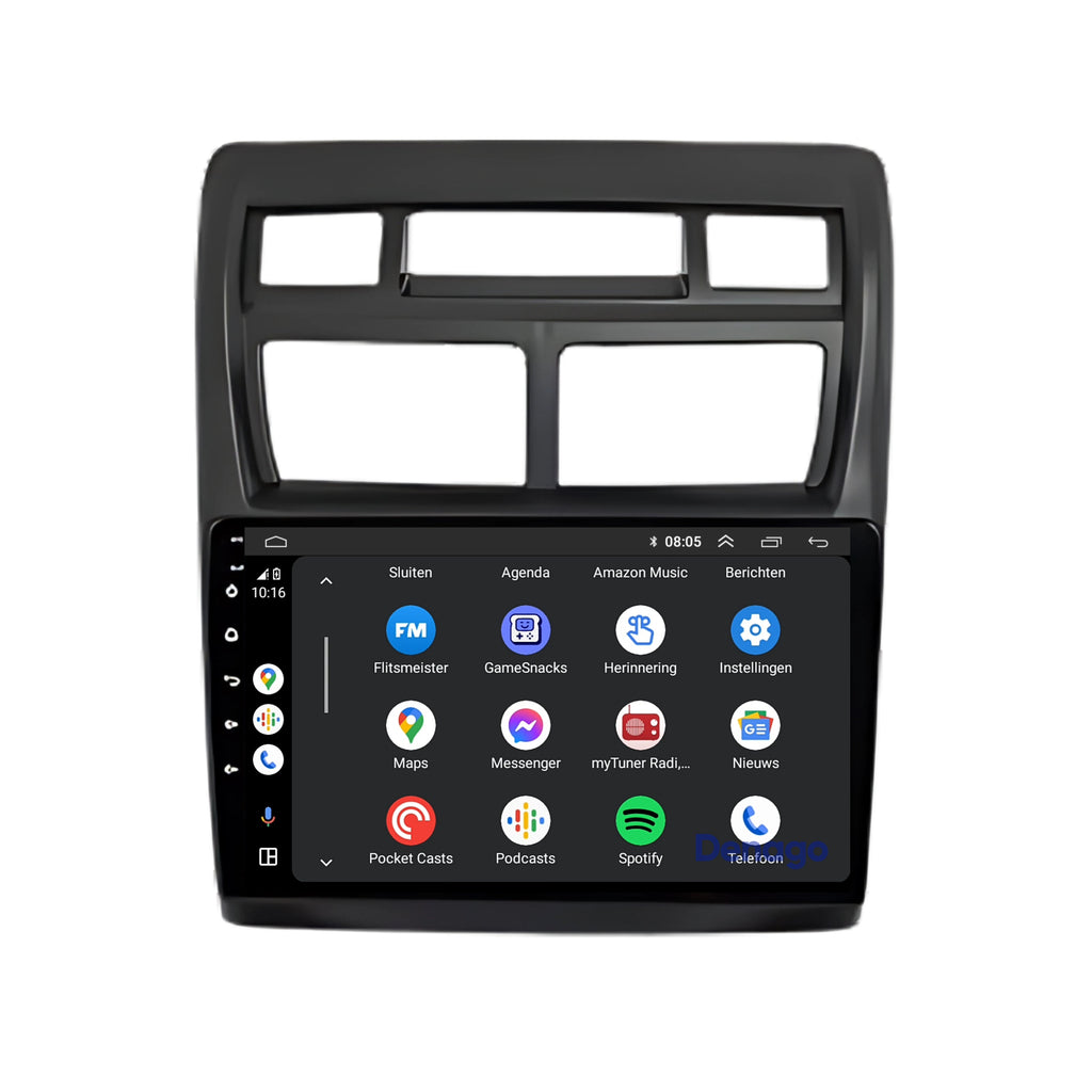 Denago DNG-A121 multimediasysteem voor Kia Sportage (2004–2010), afbeelding 5