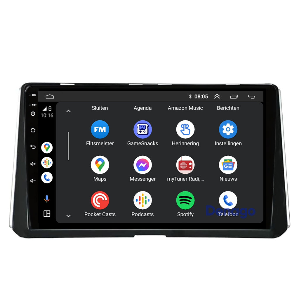 Denago DNG-A144 multimediasysteem voor Toyota Corolla (2018–2020), afbeelding 5