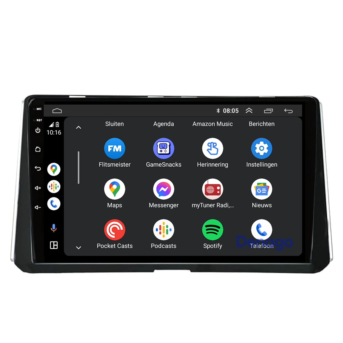 Denago DNG-A144 multimediasysteem voor Toyota Corolla (2018–2020), afbeelding 5