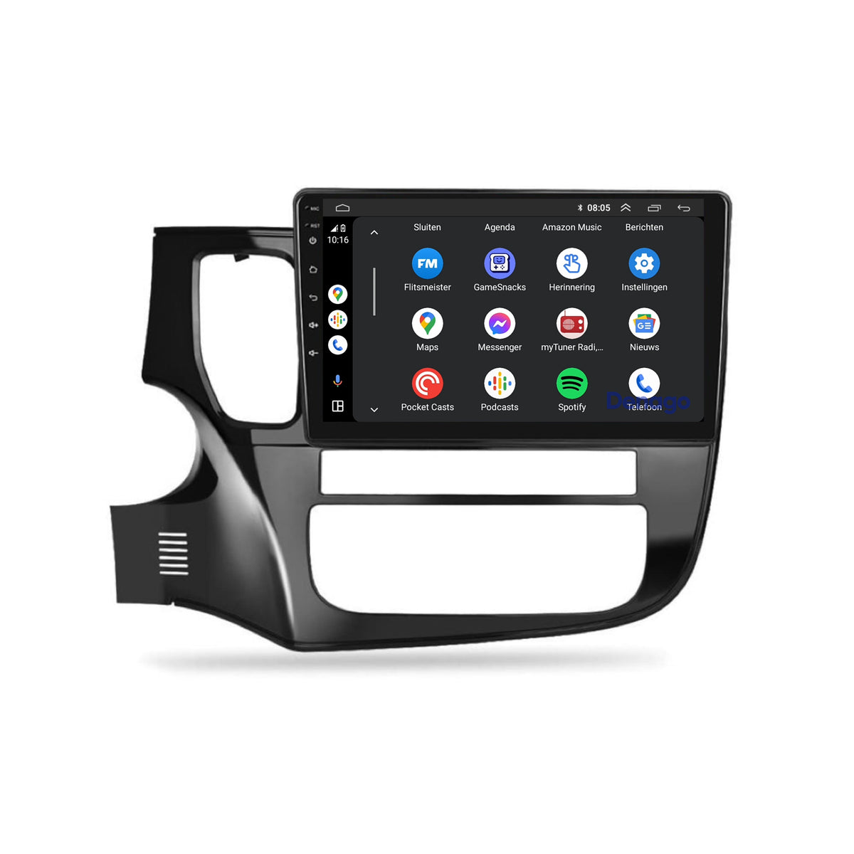 Denago DNG-A124 multimediasysteem voor Mitsubishi Outlander (2012–2019), afbeelding 5