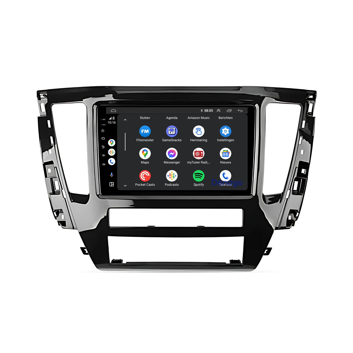 Denago DNG-A186 multimediasysteem voor Mitsubishi Pajero (2019–2025), afbeelding 5
