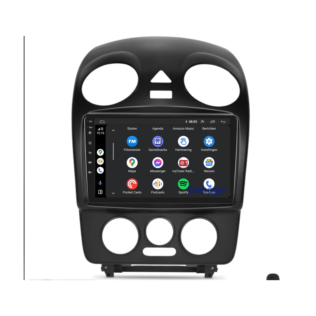 Denago DNG-A312 multimediasysteem voor Volkswagen Beetle (2004–2010), afbeelding 5