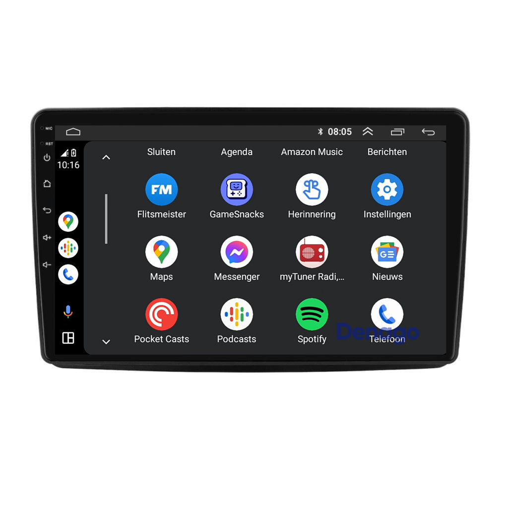 Denago DNG-A81 multimediasysteem voor Fiat Panda (2003–2012), afbeelding 3