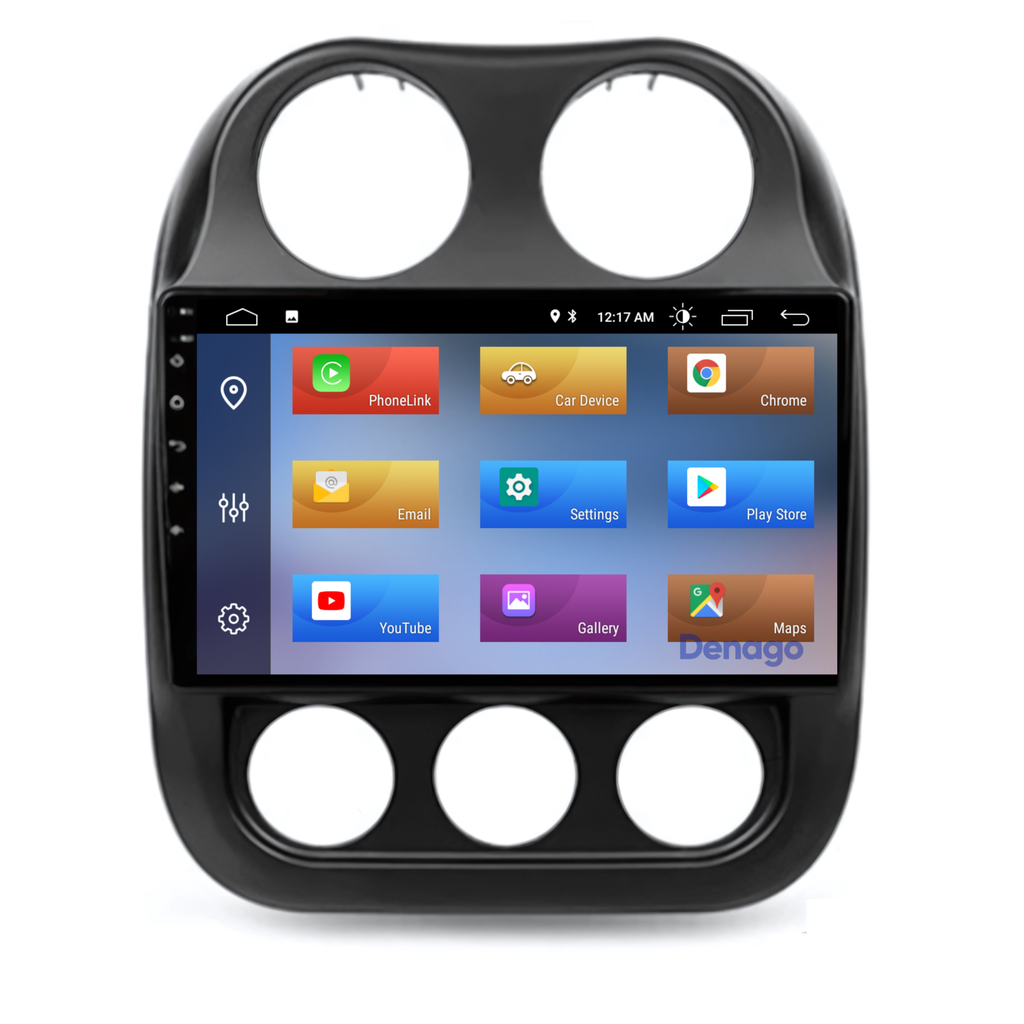 Denago DNG-A37 multimediasysteem voor Jeep Compass (2010–2016), afbeelding 2