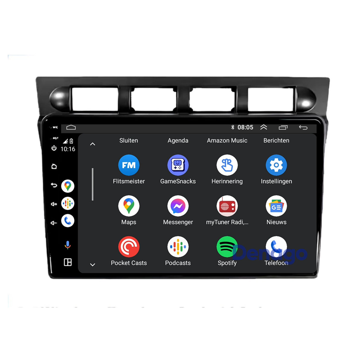 Denago DNG-A237 multimediasysteem voor Kia Picanto (2003–2010), afbeelding 5