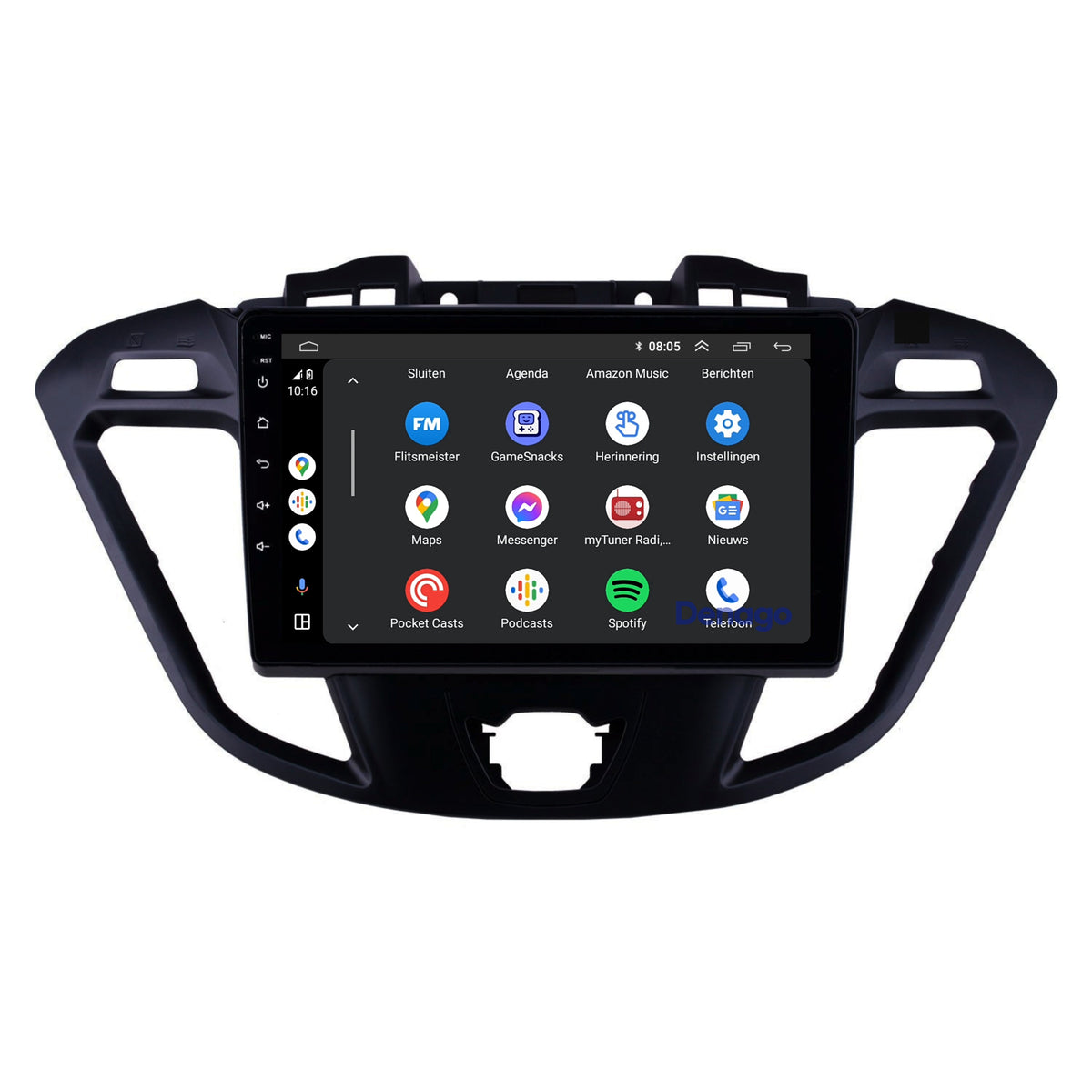Denago DNG-A166 multimediasysteem voor Ford Transit (2013–2018), afbeelding 5