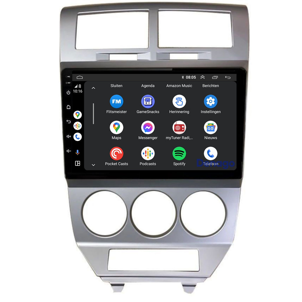 Denago DNG-A323 multimediasysteem voor Dodge Caliber (2006–2010), afbeelding 5
