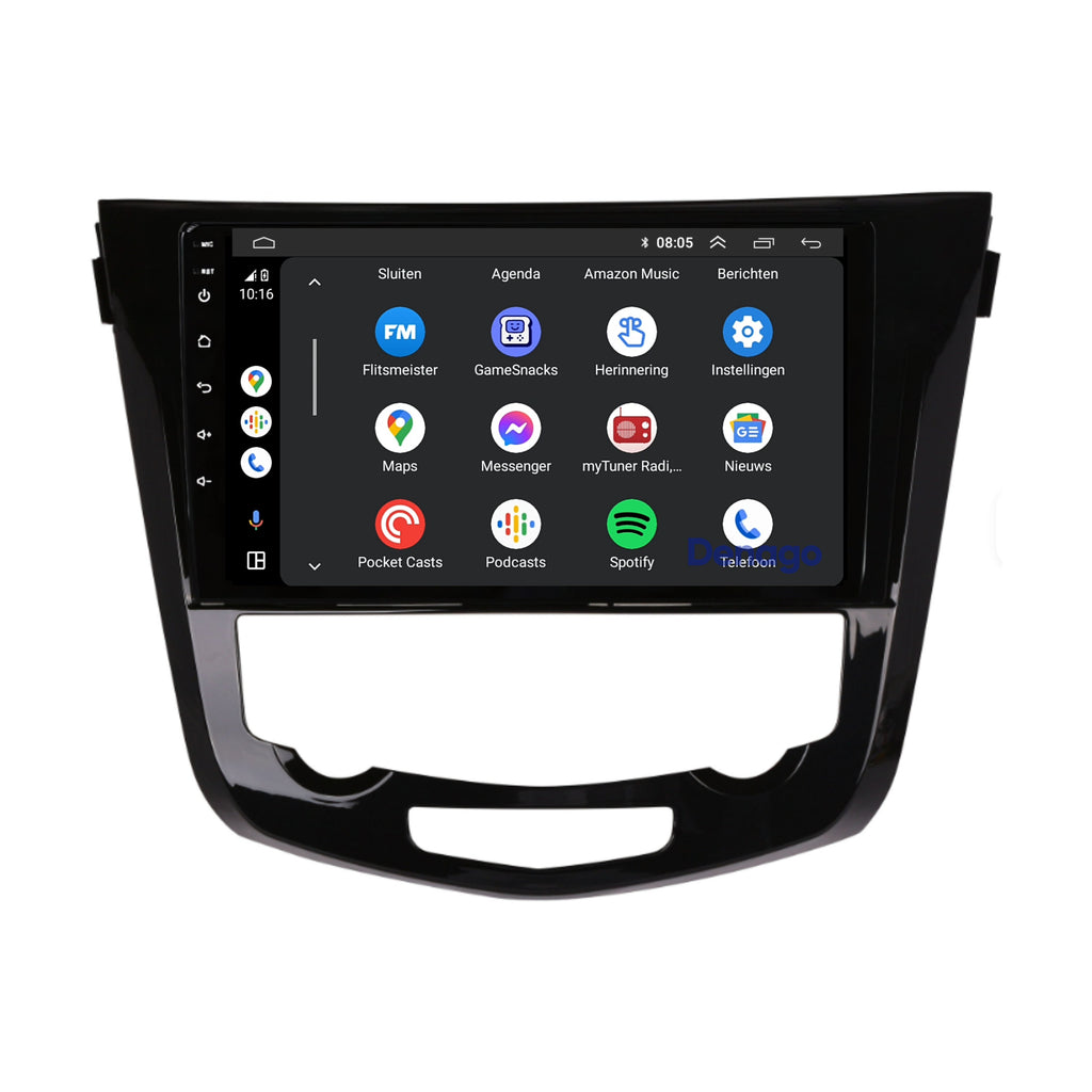 Denago DNG-A106 multimediasysteem voor Nissan Qashqai (2014–2021), afbeelding 5