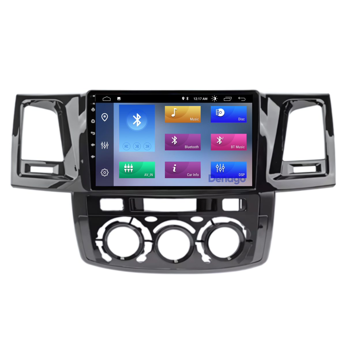 Denago DNG-A34 multimediasysteem voor Toyota Hilux (2008–2016), afbeelding 4