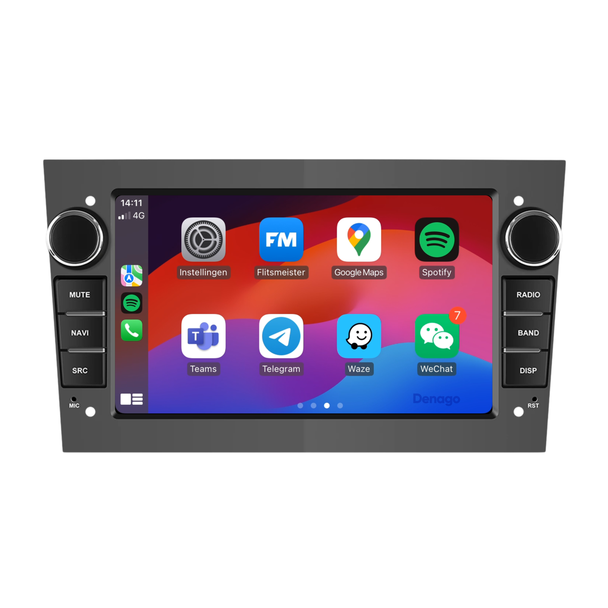 Denago DNG-2702G multimediasysteem voor Opel en Suzuki (2000–2013), afbeelding 3
