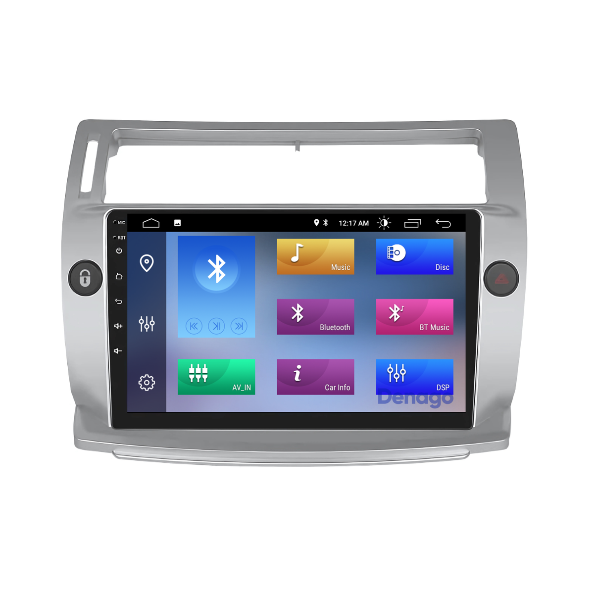 Denago DNG-A35 multimediasysteem voor Citroën C4 (2004–2010), afbeelding 4