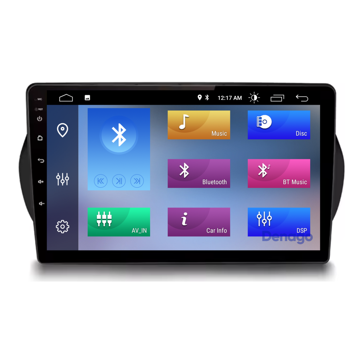 Denago DNG-A57 multimediasysteem voor Peugeot Bipper (2008–2019), afbeelding 3