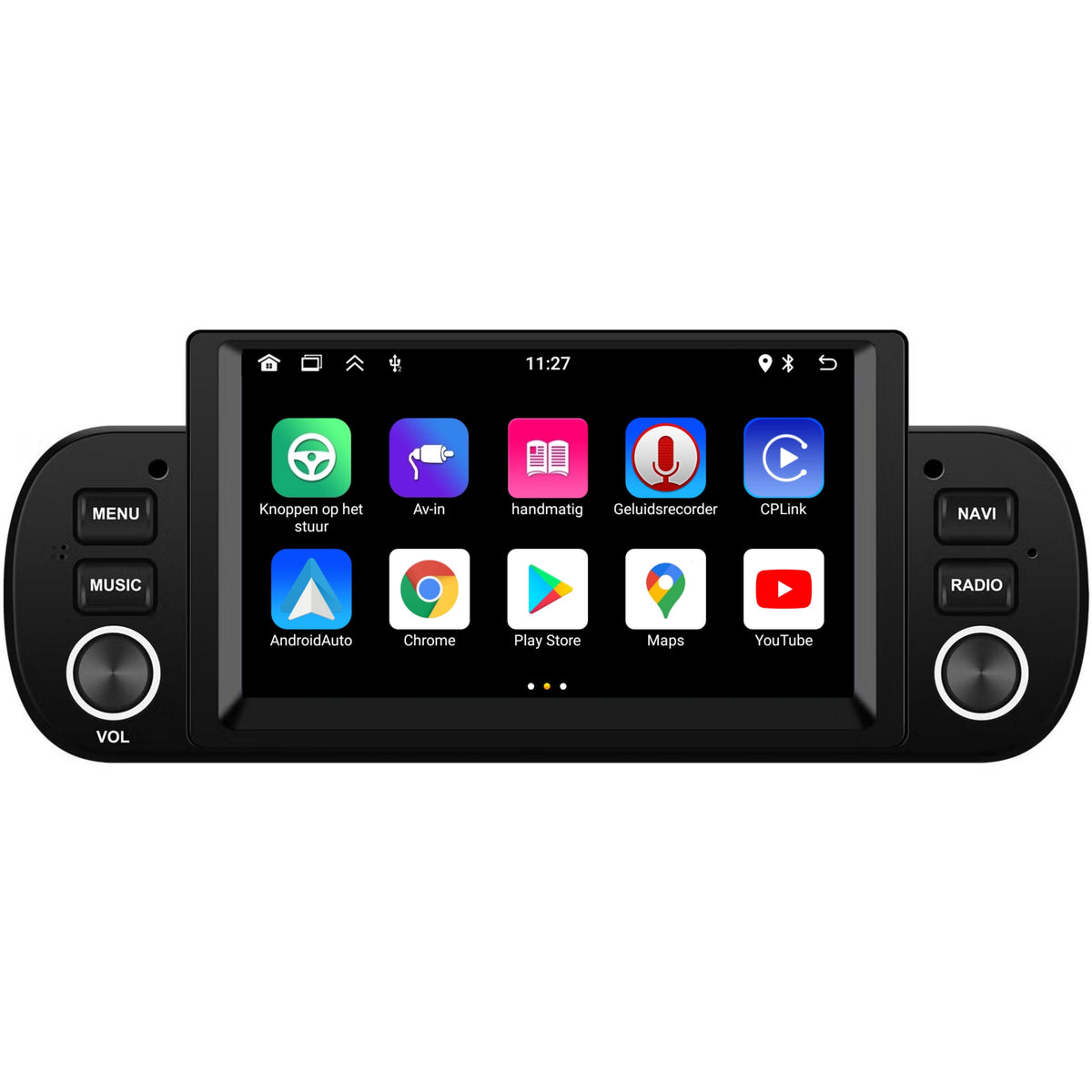 Denago DNG-1124 multimediasysteem voor Fiat Panda (2012–2020), afbeelding 5
