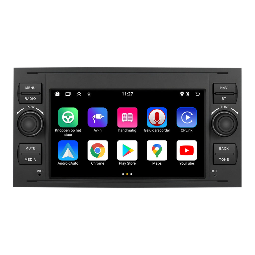 Denago DNG-1114 multimediasysteem voor Ford C-Max, Fiesta, Focus 2 en meer (2003–2013), afbeelding 6