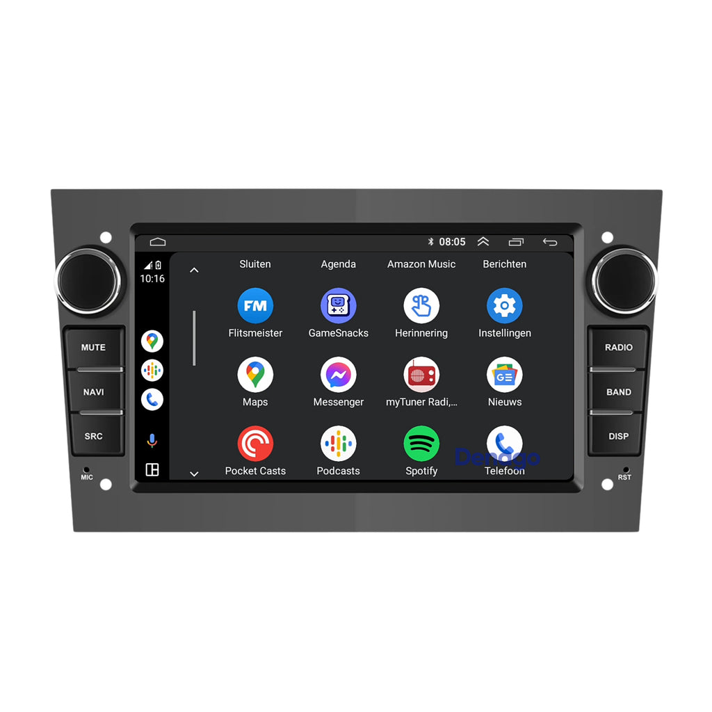 Denago DNG-1102 multimediasysteem voor Opel Astra, Combo, Corsa en meer (2000–2013), afbeelding 2
