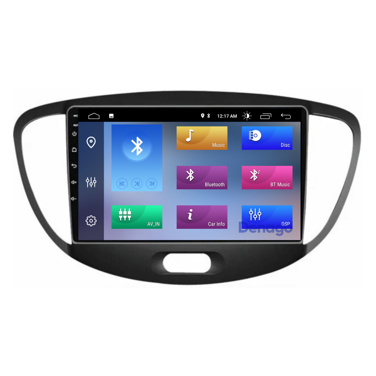 Denago DNG-A67 multimediasysteem voor Hyundai i10 (2008–2013), afbeelding 3
