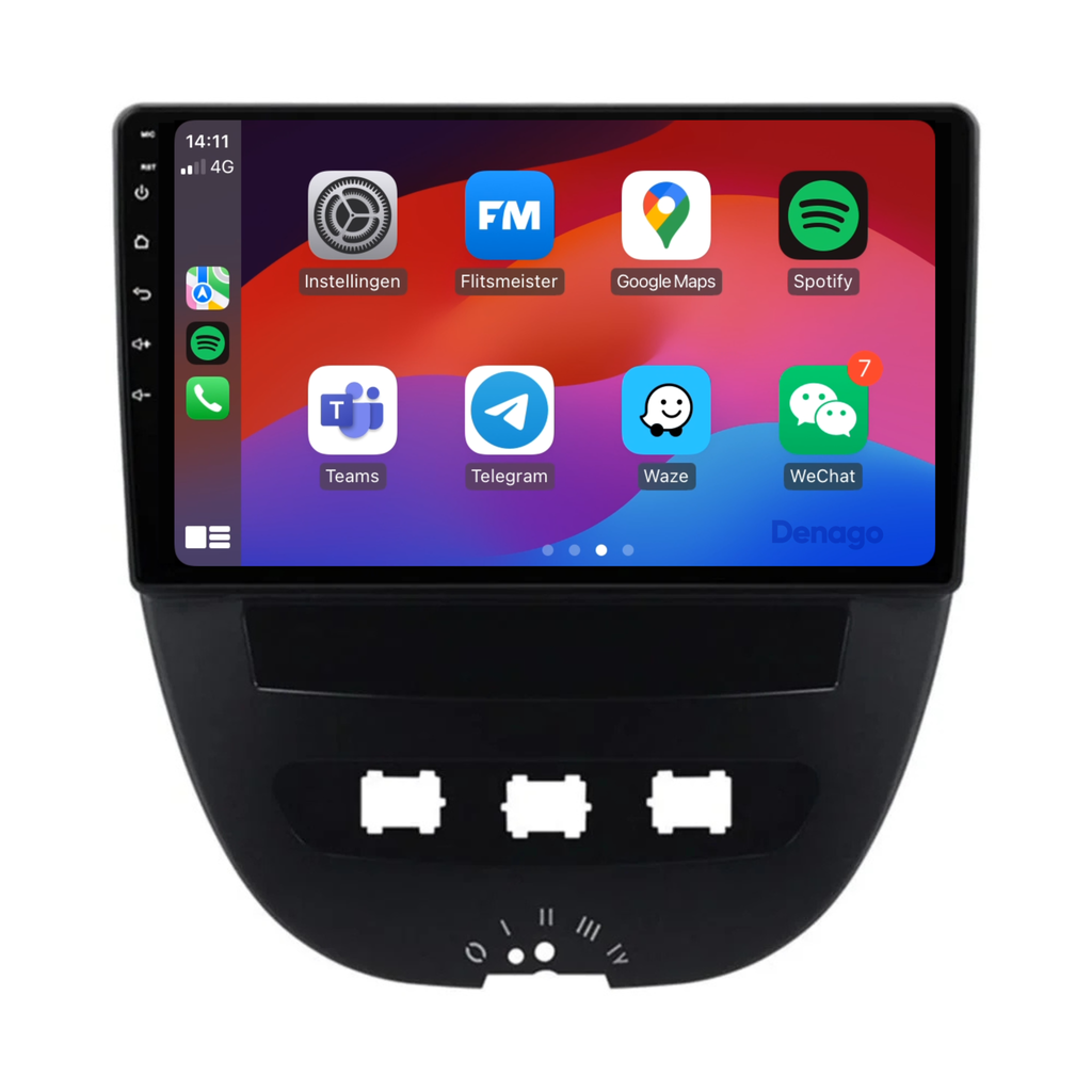 Denago DNG-A02 multimediasysteem voor Citroën C1 (2008–2014)