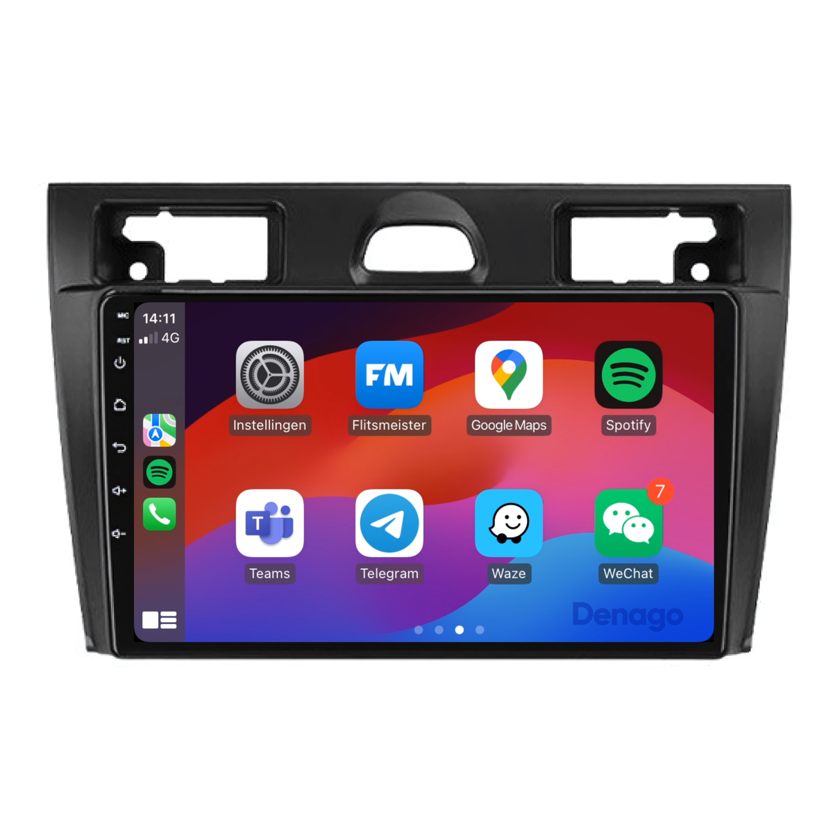 Denago DNG-A14 multimediasysteem voor Ford Fiesta (2006–2008), afbeelding 3