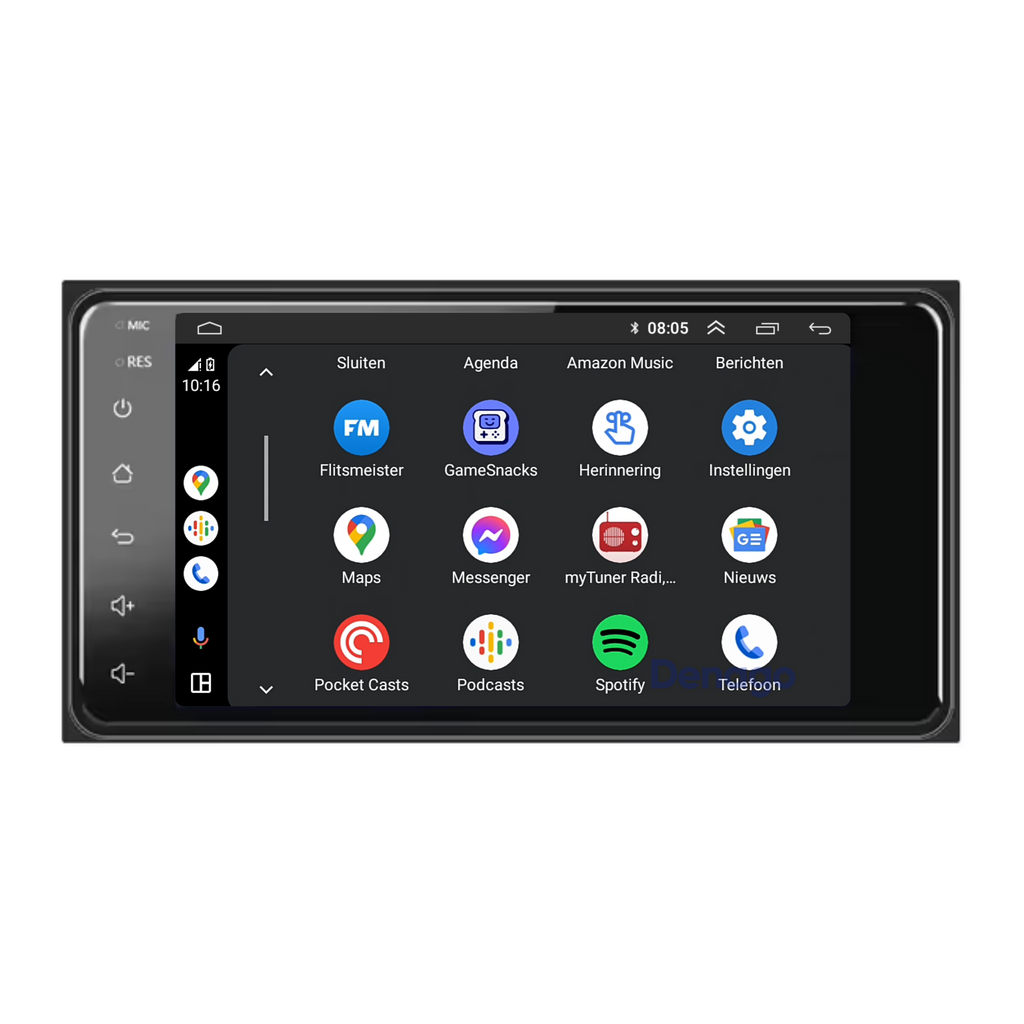 Denago DNG-1135 multimediasysteem voor Toyota Corolla (2003–2007), afbeelding 4