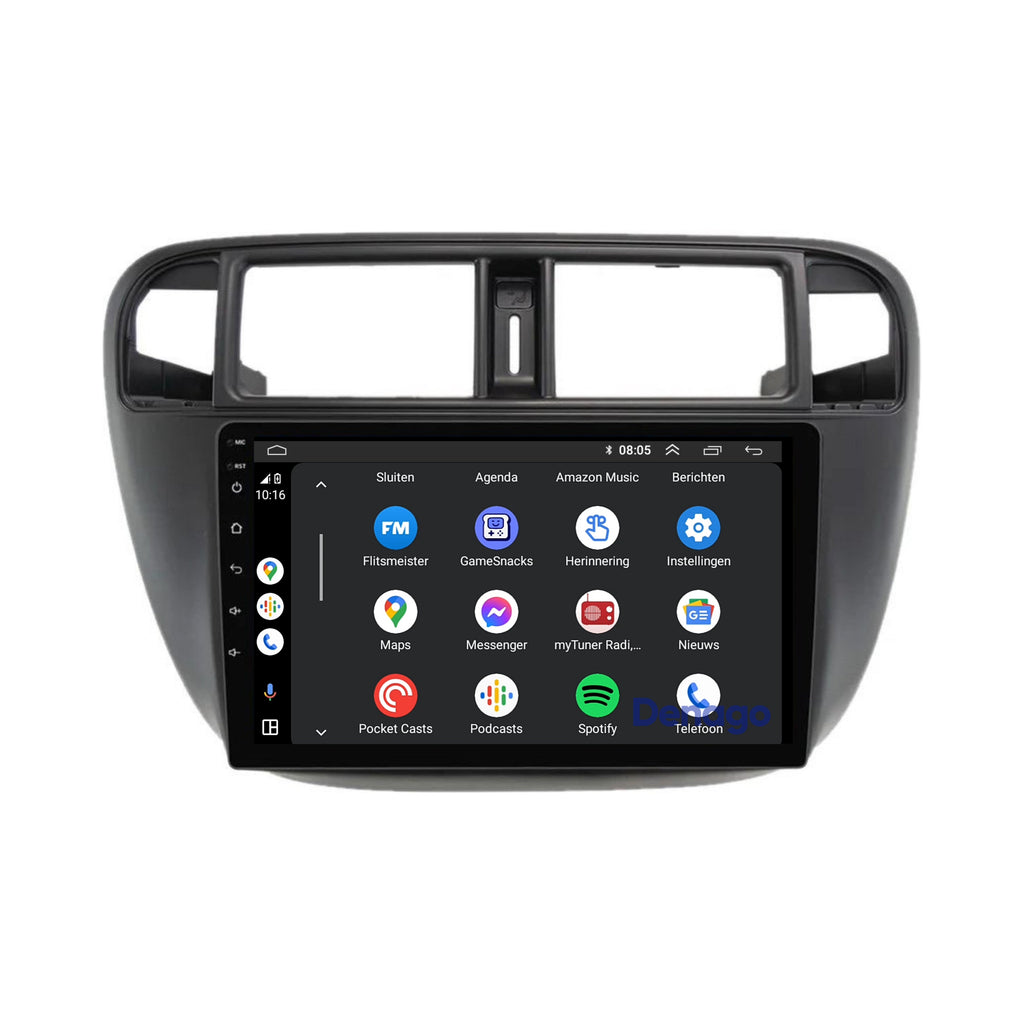 Denago DNG-A306 multimediasysteem voor Honda Civic (1996–2000), afbeelding 5