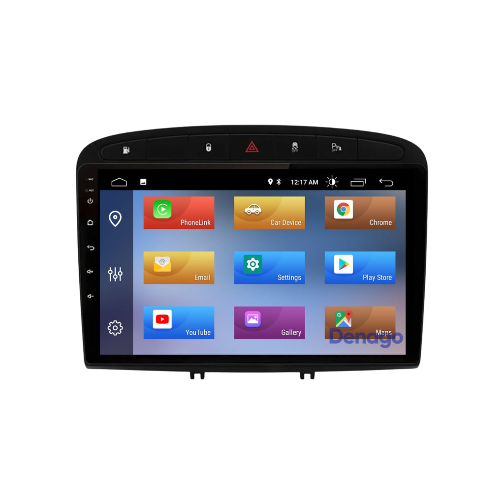 Denago DNG-A242 multimediasysteem voor Peugeot 308 en 408 (2007–2013), afbeelding 5