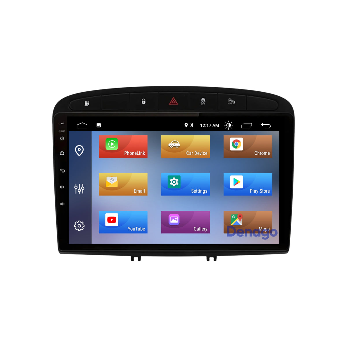 Denago DNG-A242 multimediasysteem voor Peugeot 308 en 408 (2007–2013), afbeelding 5