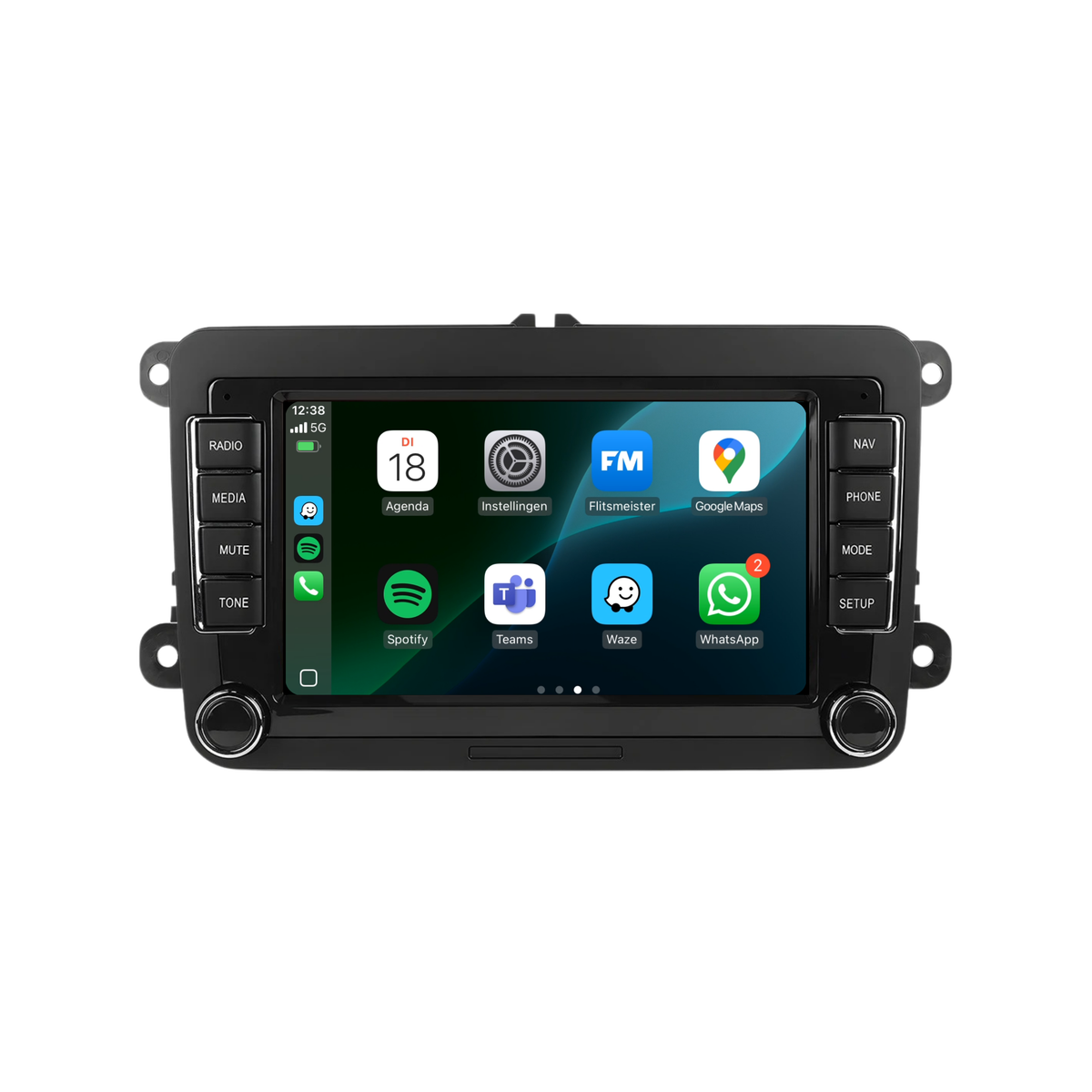 Denago DNG-2766-T6 multimediasysteem voor Volkswagen Multivan T6 en Transporter T6 (2015–2019), afbeelding 3