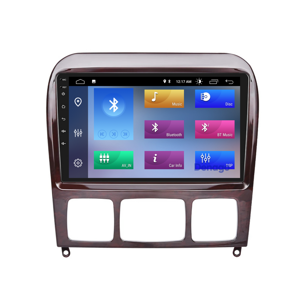 Denago DNG-A92 multimediasysteem voor Mercedes-Benz S-Klasse (1999–2005), afbeelding 6