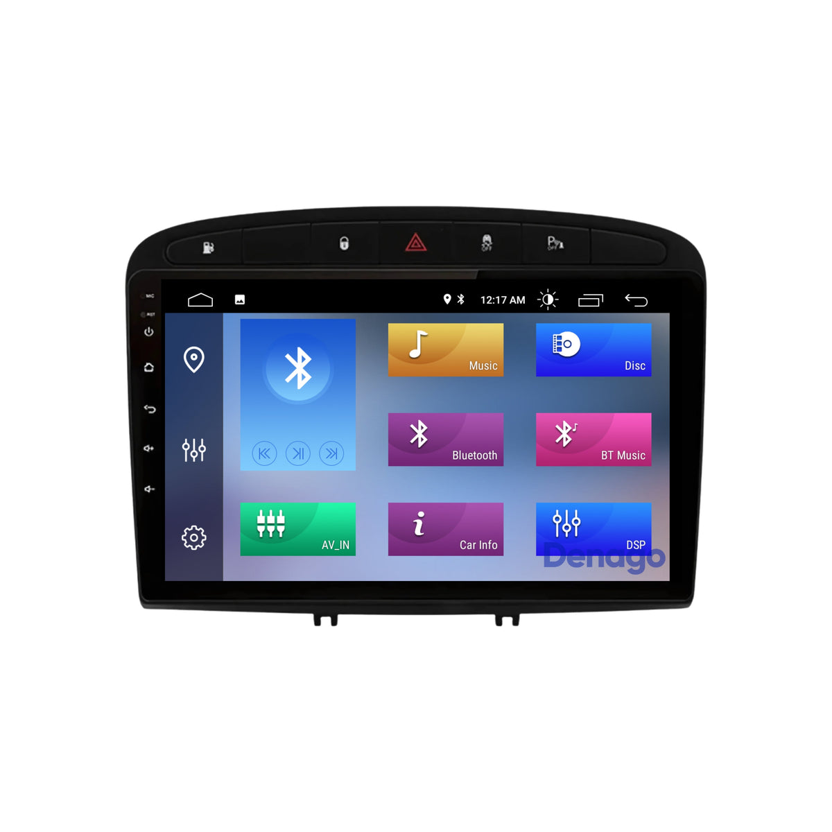 Denago DNG-A242 multimediasysteem voor Peugeot 308 en 408 (2007–2013), afbeelding 6