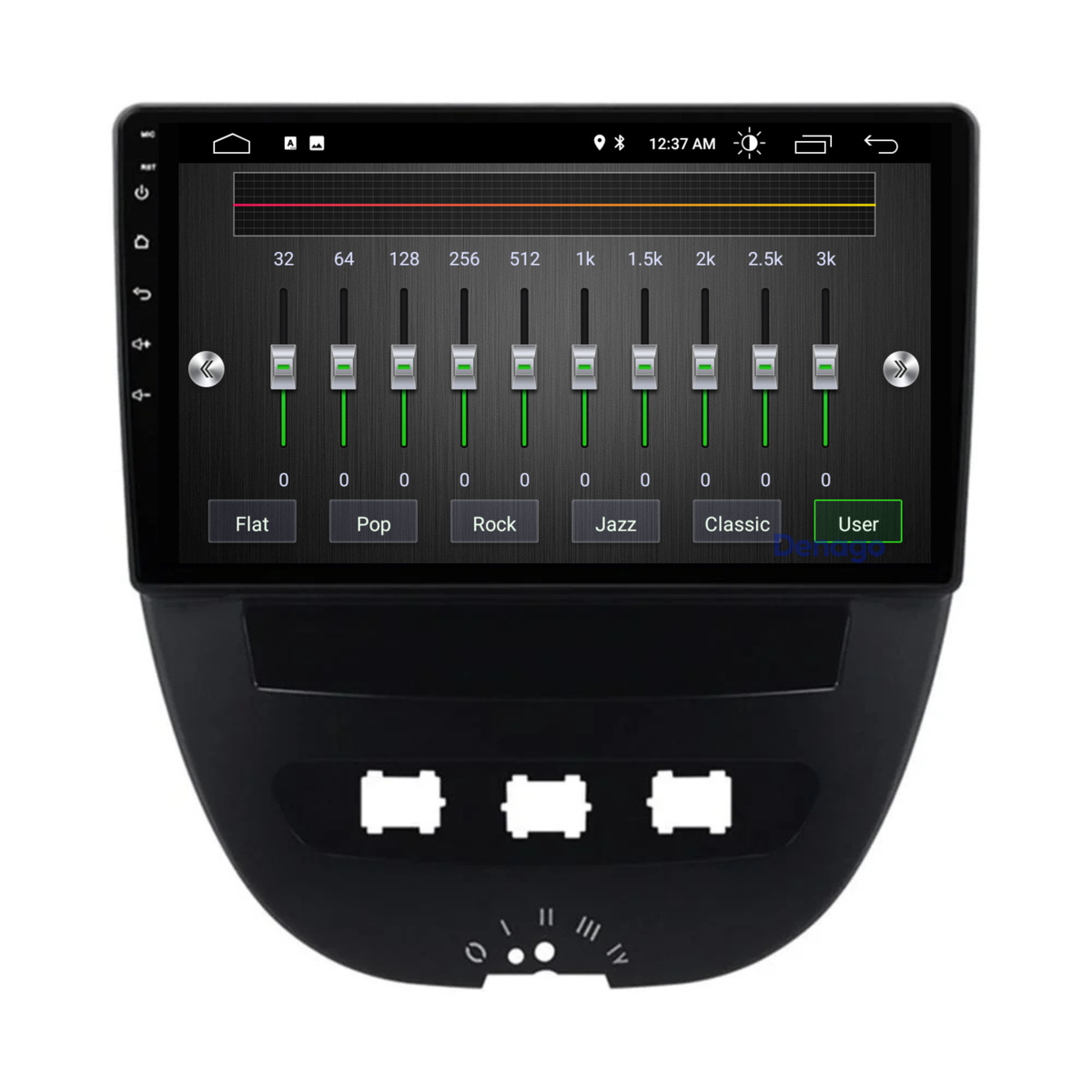Denago DNG-A03 multimediasysteem voor Peugeot 107 (2005–2013), afbeelding 6