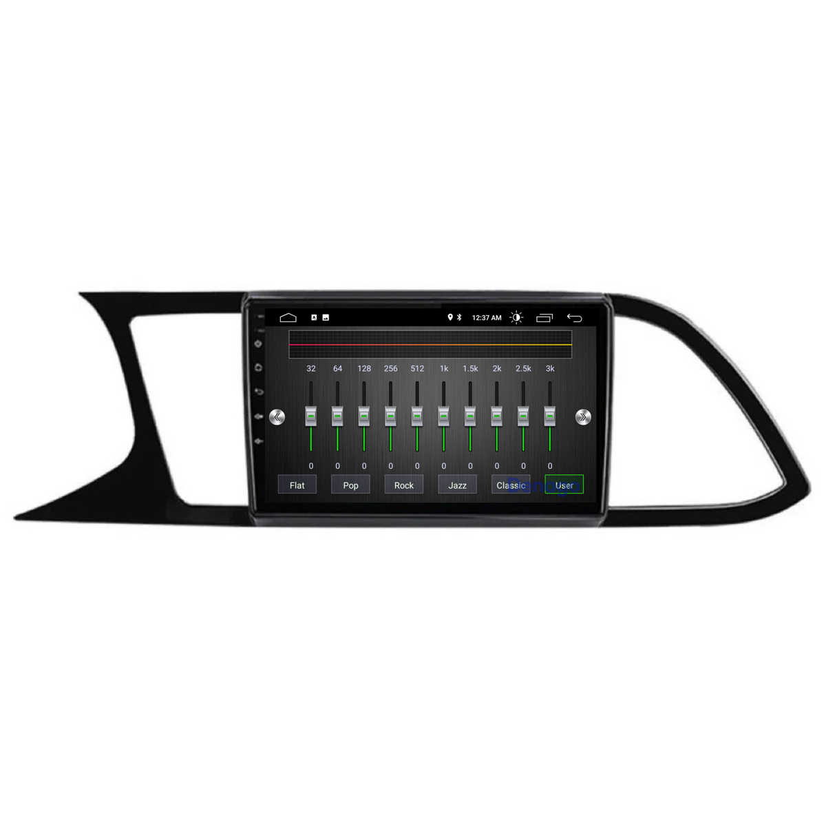 Denago DNG-A65 multimediasysteem voor Seat Leon (2013–2020), afbeelding 5