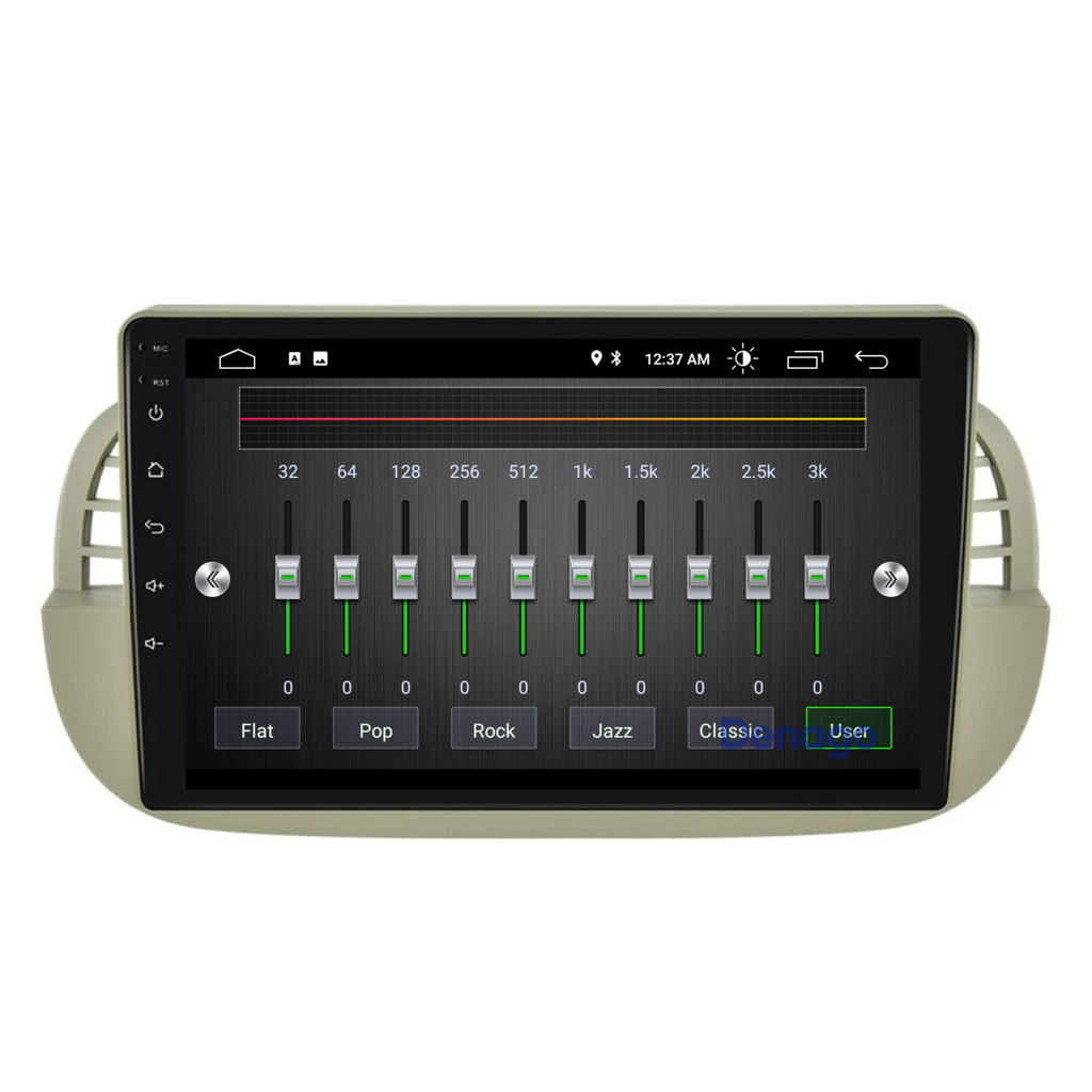 Denago DNG-A54 multimediasysteem voor Fiat 500 (2007–2015), afbeelding 8