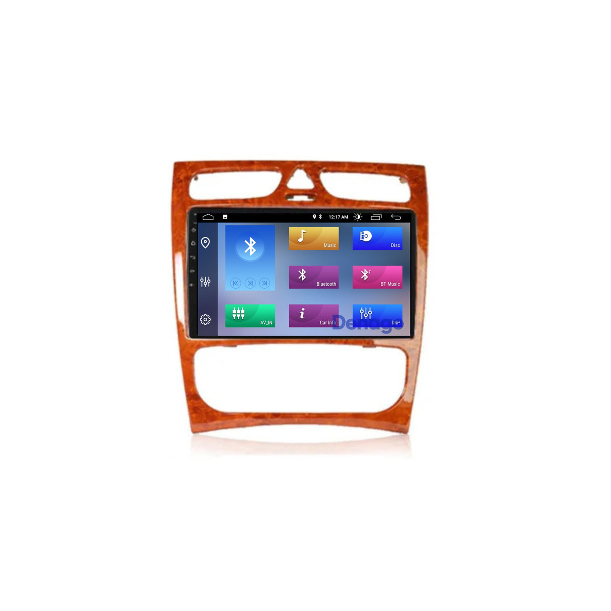 Denago DNG-A203 multimediasysteem voor Mercedes-Benz C-Klasse W203 (2000–2004), afbeelding 7