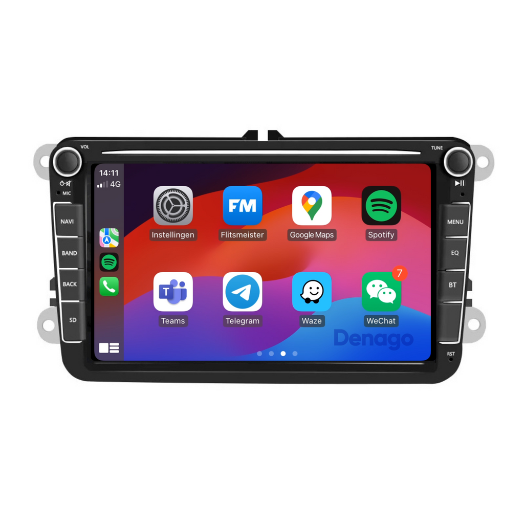 Denago DNG-0811-T6 multimediasysteem voor Volkswagen Multivan T6, Transporter en Transporter T6 (2004–2019), afbeelding 5