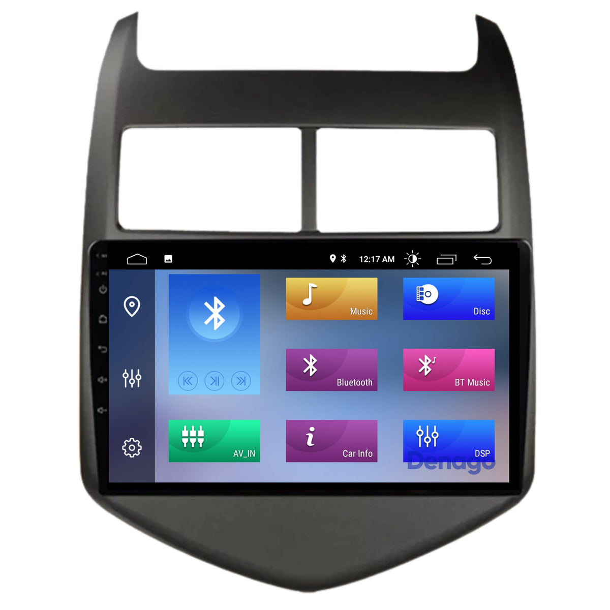 Denago DNG-A129 multimediasysteem voor Chevrolet Aveo (2013–2015), afbeelding 6