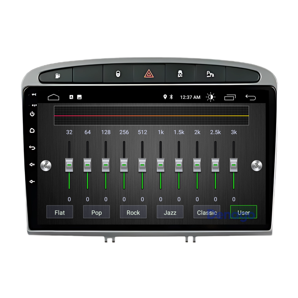 Denago DNG-A48 multimediasysteem voor Peugeot 308 en 408 (2007–2020), afbeelding 7