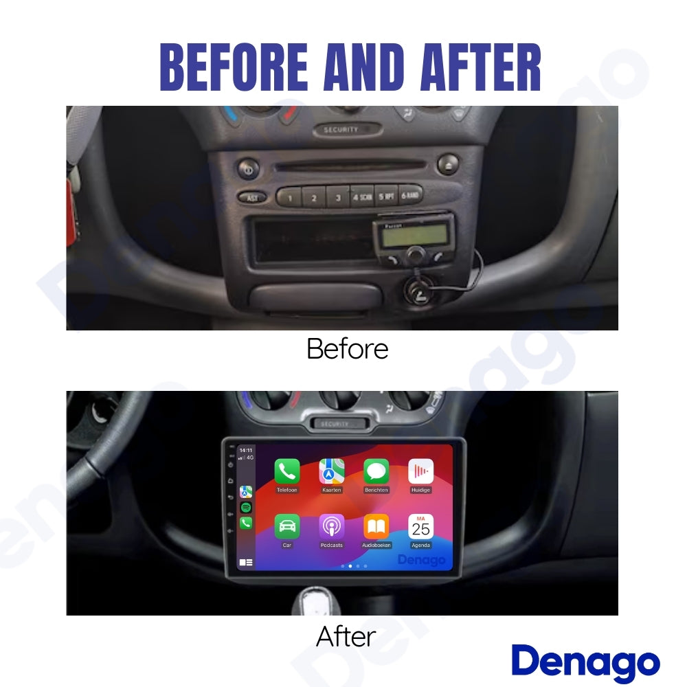 Denago DNG-A351 multimediasysteem voor Toyota Yaris (1999–2005), afbeelding 4