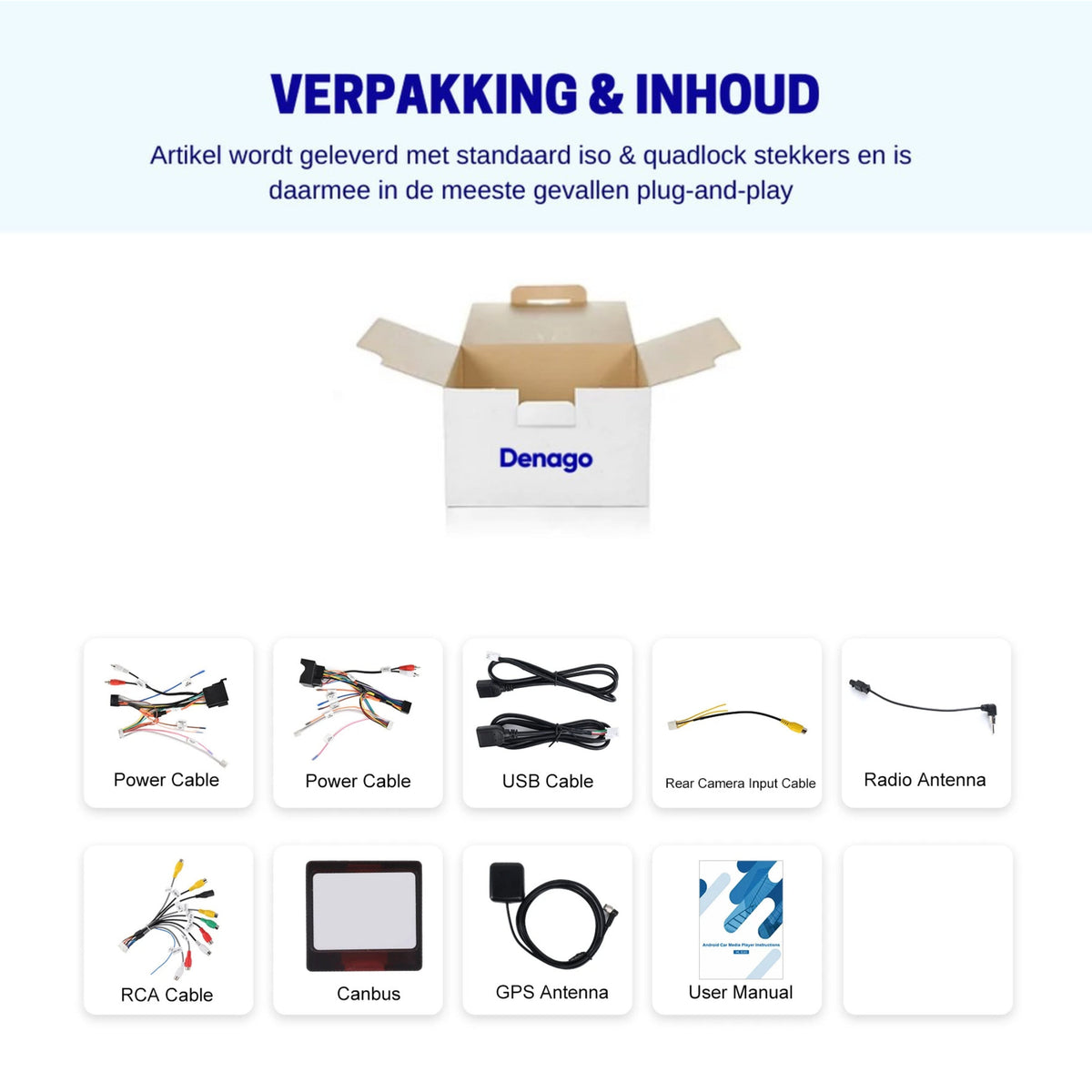 Denago DNG-2753-T6 multimediasysteem voor Volkswagen Multivan T6 en Transporter T6 (2015–2019), afbeelding 7
