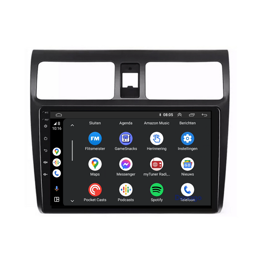 Denago DNG-A04 multimediasysteem voor Suzuki Swift (2004–2010), afbeelding 3