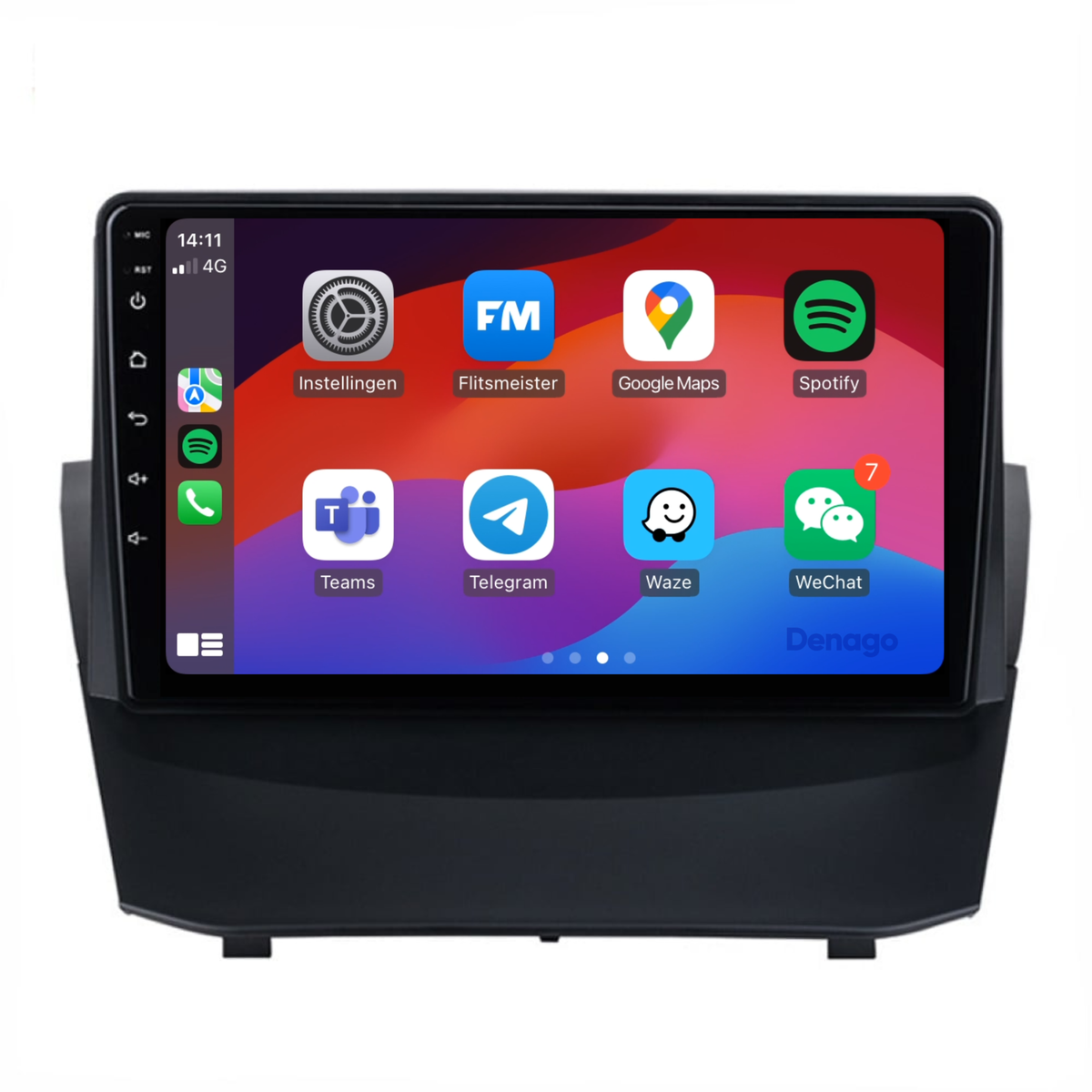 Denago DNG-A13 multimediasysteem voor Ford Fiesta (2009–2012), afbeelding 6