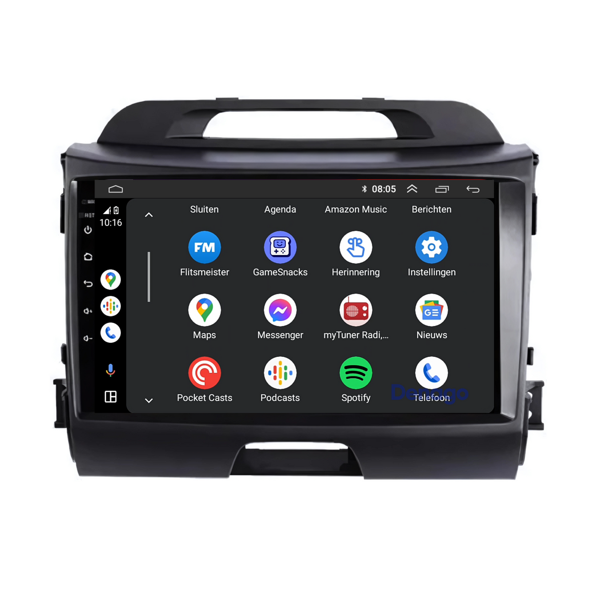Denago DNG-A33 multimediasysteem voor Kia Sportage (2010–2015), afbeelding 6