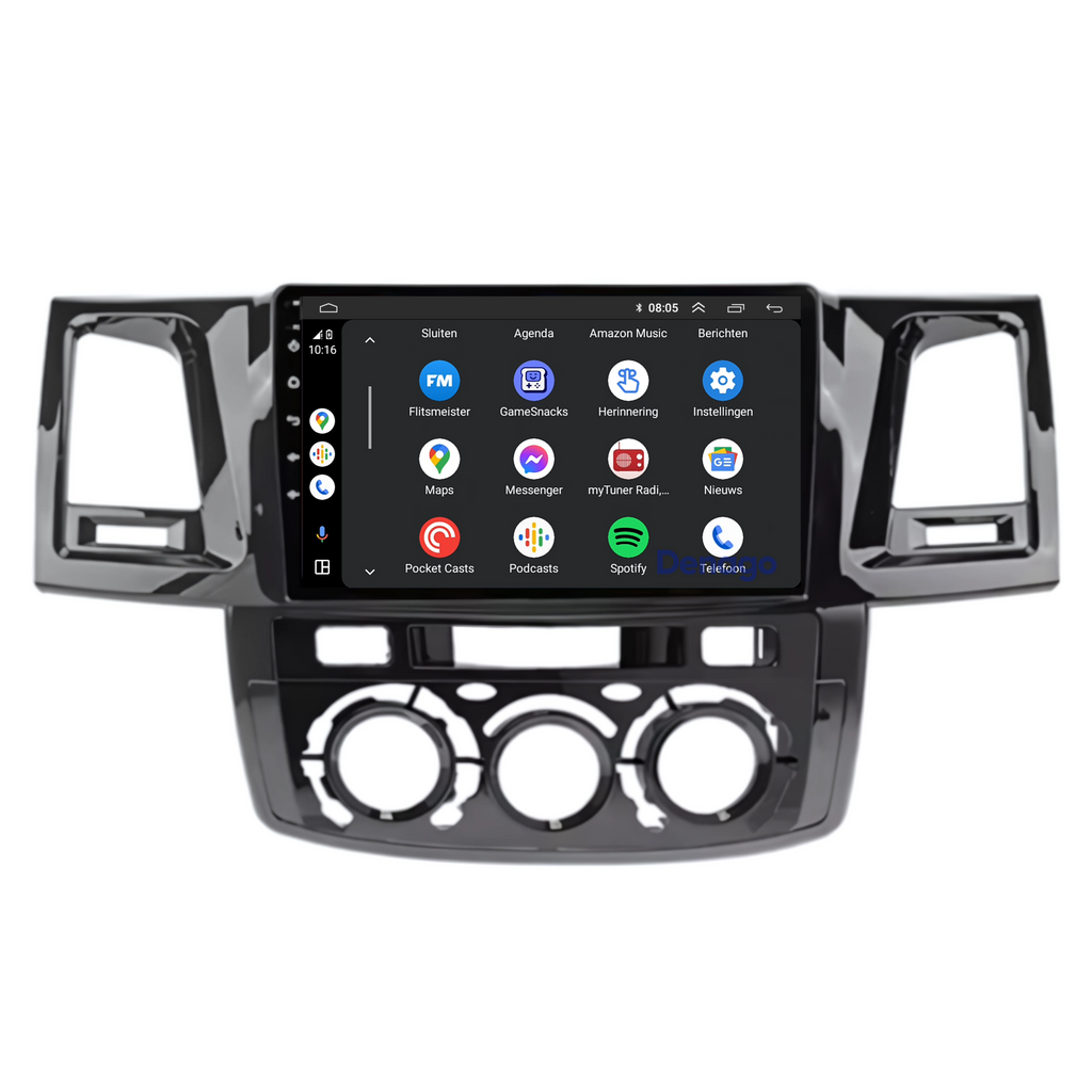 Denago DNG-A34 multimediasysteem voor Toyota Hilux (2008–2016), afbeelding 6