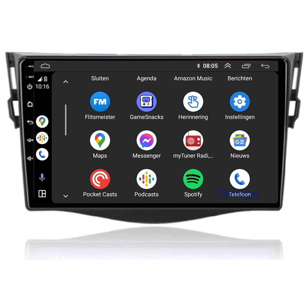Denago DNG-A39 multimediasysteem voor Toyota RAV4 (2006–2013), afbeelding 6